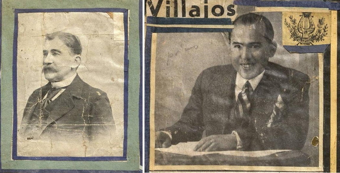 Recuerdo del homenaje que la Sociedad Linares Rivas tributó a Cristino García en el Teatro de Rojas, el 11 de febrero de 1926. Archivo Municipal de Toledo.. 