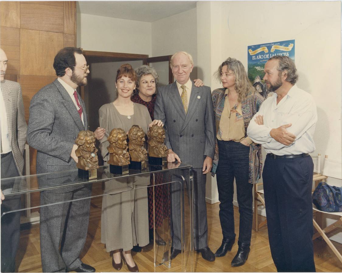 Verónica Forqué, en la ceremonia de los Goya de 1995. 