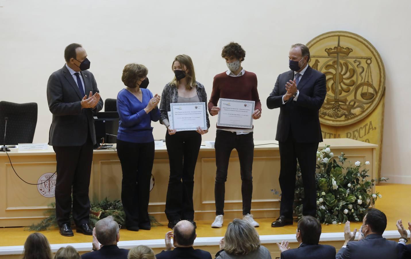 La entrega de los premios de la Rural del Sur a los mejores expedientes de la UCO, en imágenes