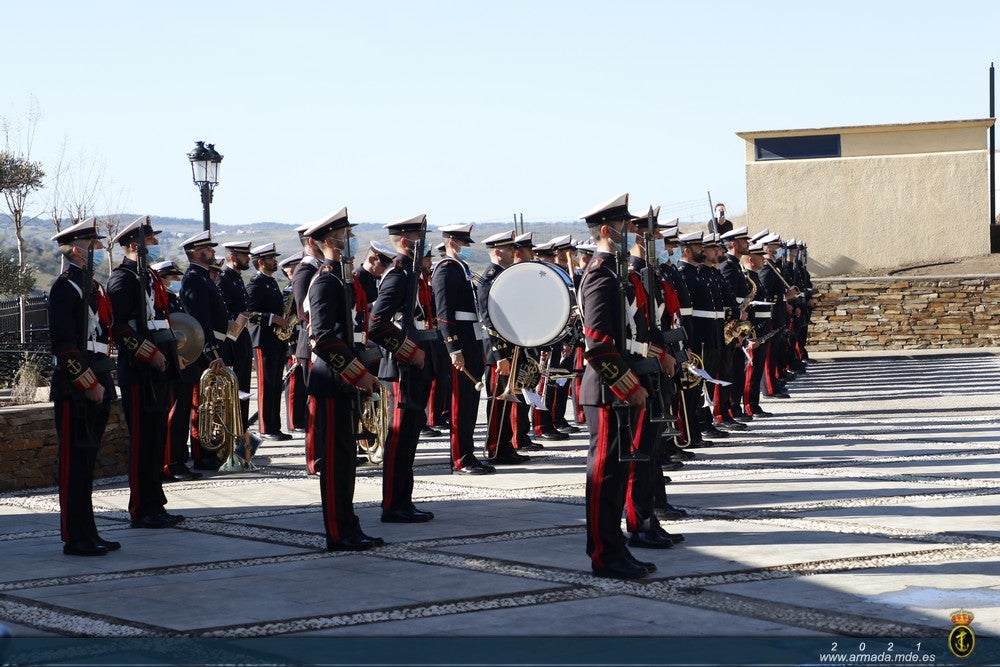 En imágenes: Honores al héroe de la Infantería de Marina Martín Álvarez