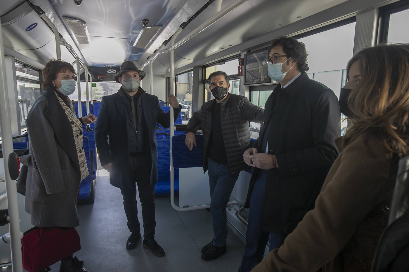 El nuevo autobús de hidrógeno de Córdoba, en imágenes