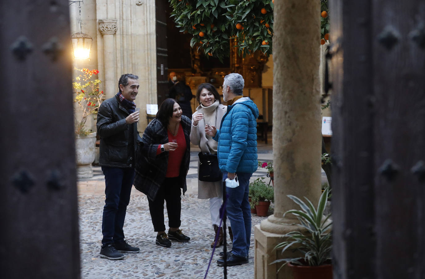 La apertura de los Patios de Córdoba en Navidad, en imágenes