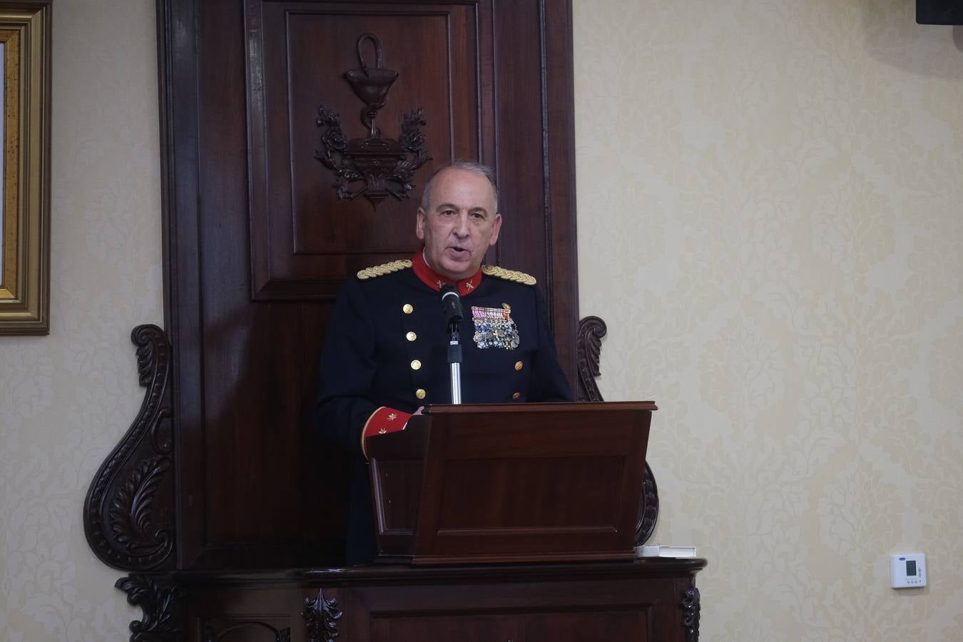 FOTOS: El coronel de la Guardia Civil Jesús Narciso Núñez ingresa en la Real Academia Hispanoamericana de Ciencias, Artes y Letras