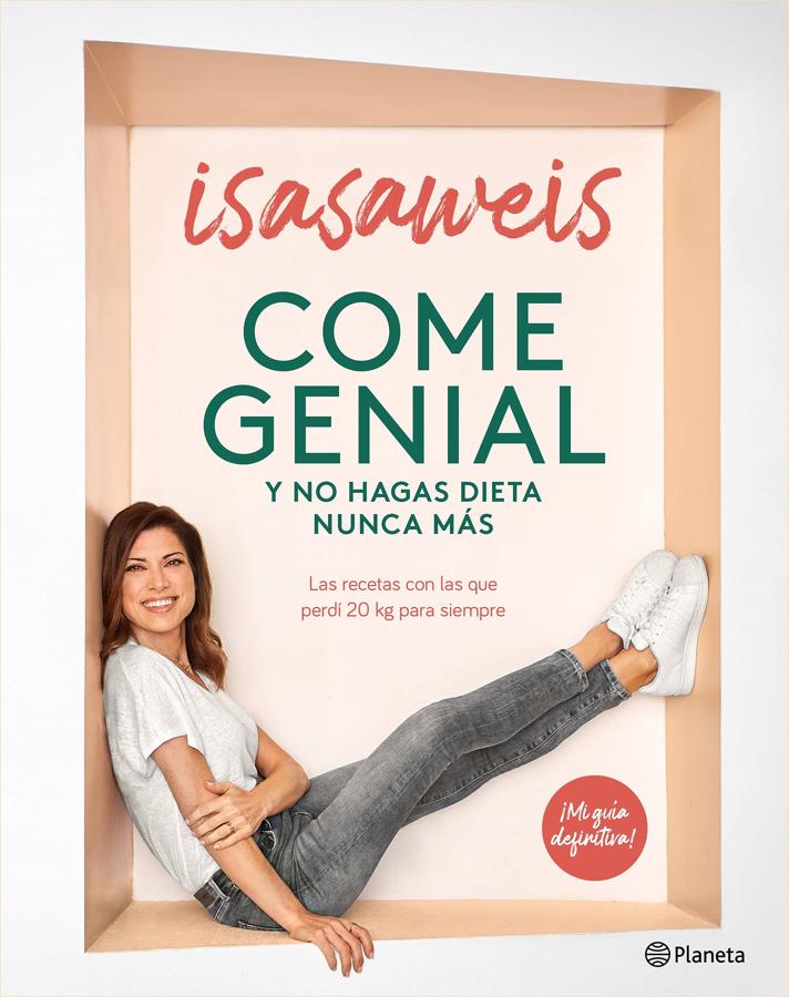 'Come genial y no hagas dieta nunca más', de Isasaweis. El libro de <a href="https://www.abc.es/bienestar/alimentacion/abci-isasaweis-no-puedes-obligar-comer-algo-no-guste-para-adelgazar-202109150222_noticia.html" target="_blank">Isasaweis </a>incluye más de 100 recetas que son las que Isabel Llano prepara en casa en su día a día. Se pueden encontrar sopas, verduras, carnes, pescados, legumbres... Algunas pueden constituir una comida completa en un solo plato y otras pueden servir como acompañamiento de un plato principal. Pero todas tienen, además de un trasfondo saludable, un objetivo en común: el disfrute. De hecho, según revela la autora la mayoría de las recetas que comparte en la obra han sido fruto de la improvisación, pero también fruto de la combinación de los alimentos saludables que más le gustan.