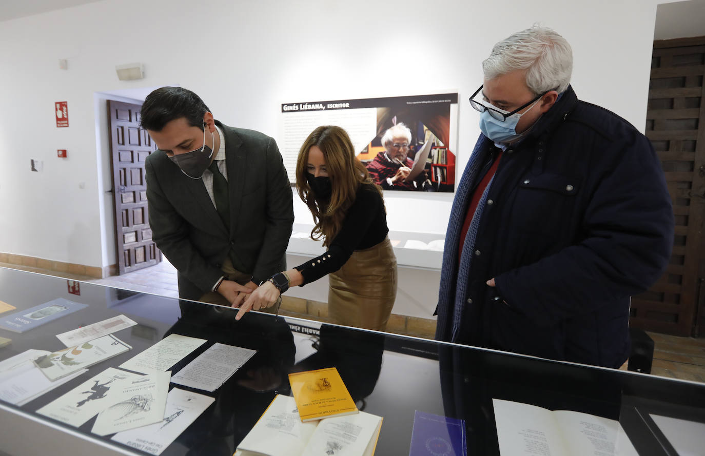 La exposición sobre Ginés Liébana en Córdoba, en imágenes