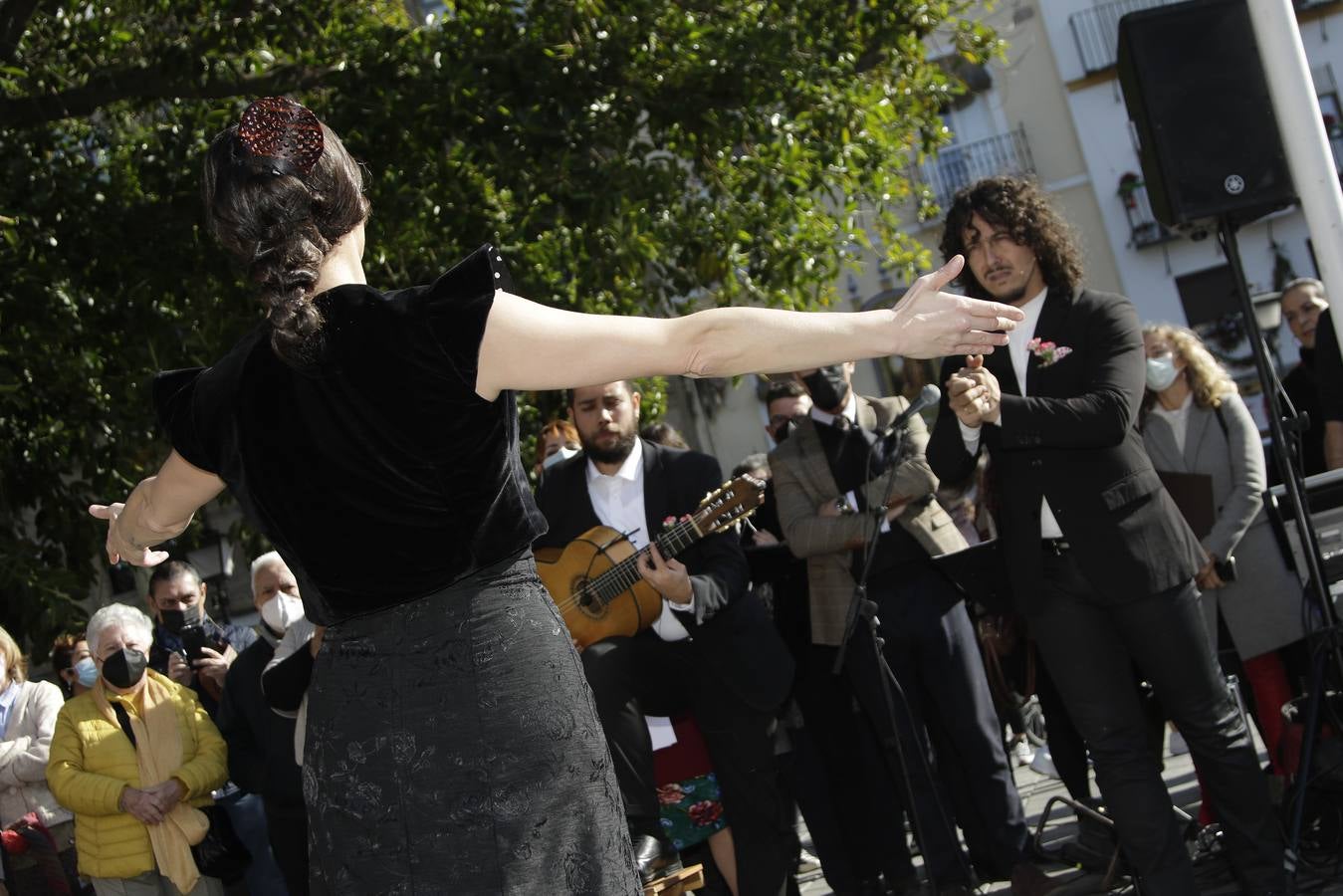 Presentación del cartel de la Bienal de Flamenco de Sevilla. JUAN FLORES