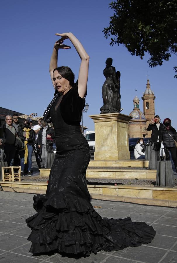 Presentación del cartel de la Bienal de Flamenco de Sevilla. JUAN FLORES