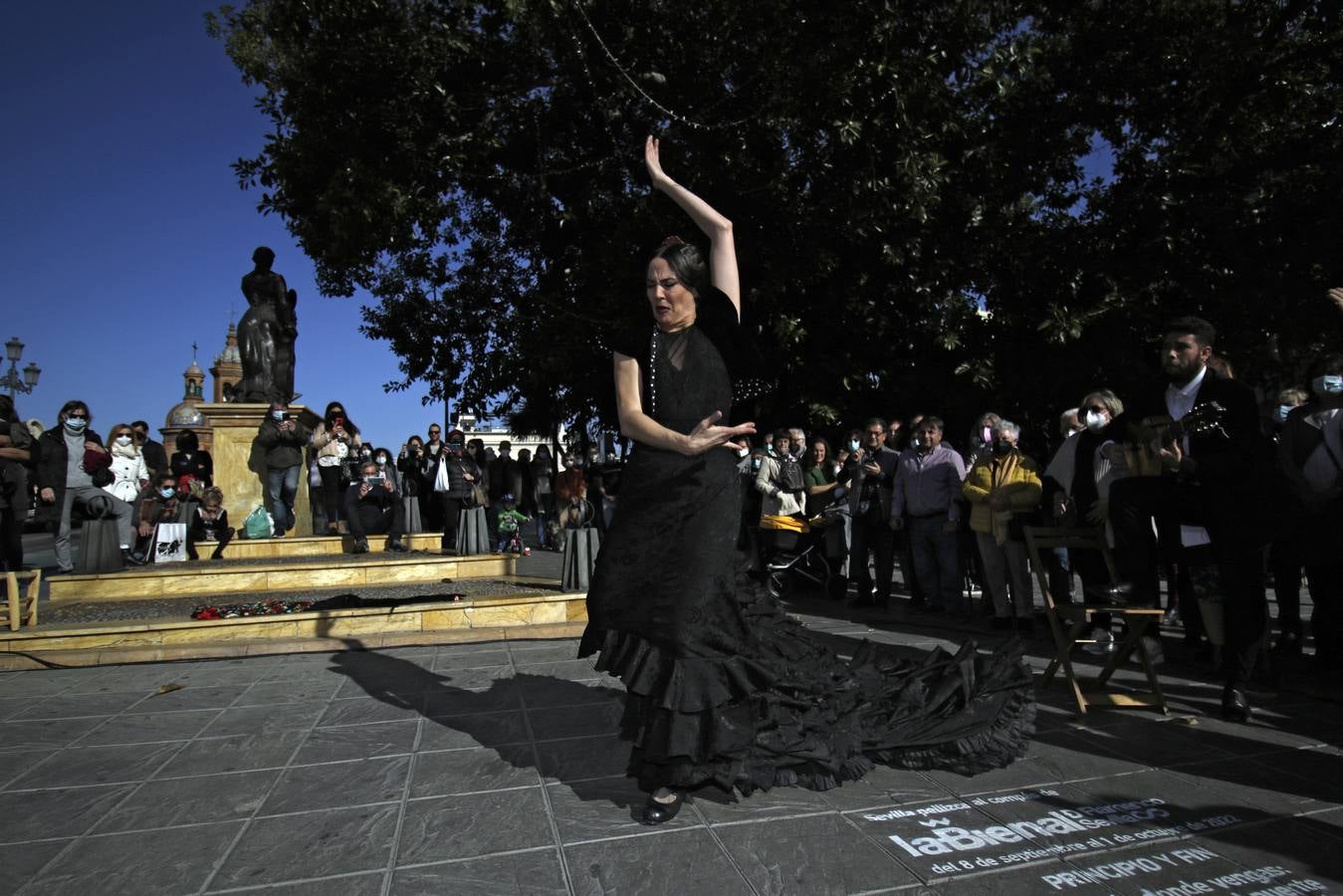 Presentación del cartel de la Bienal de Flamenco de Sevilla. JUAN FLORES