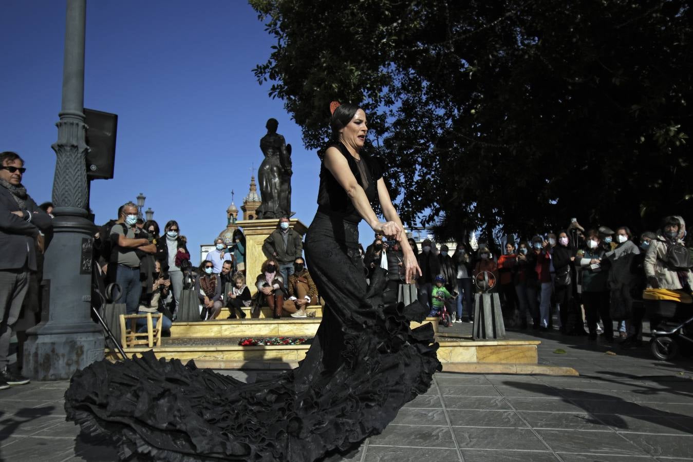 Presentación del cartel de la Bienal de Flamenco de Sevilla. JUAN FLORES