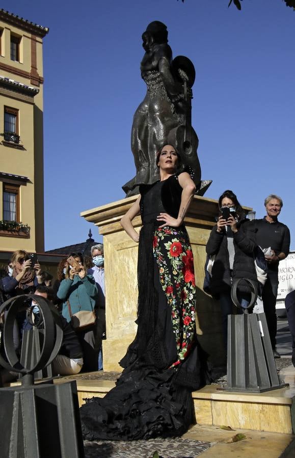 Presentación del cartel de la Bienal de Flamenco de Sevilla. JUAN FLORES