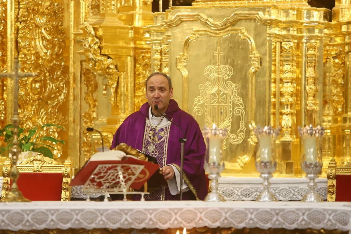 La misa de despedida de la Quinta Angustia a los militares, en imágenes