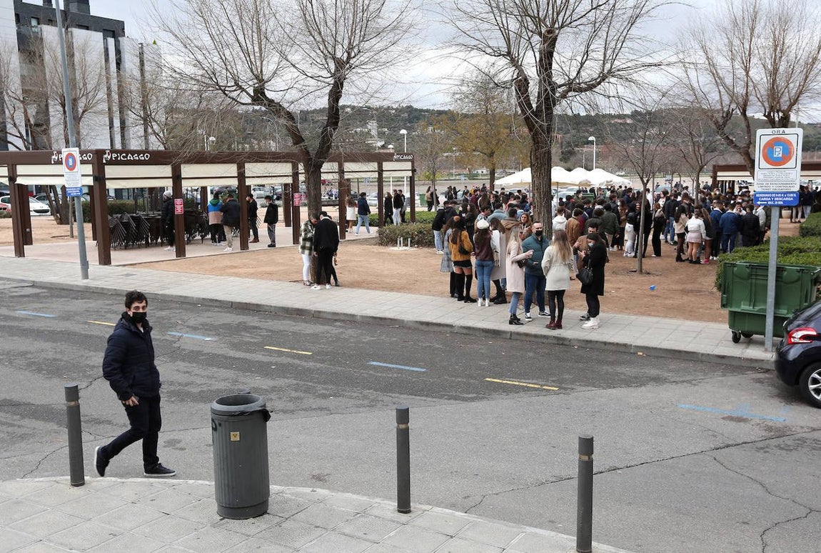 Así han sido &#039;las migas del ómicron&#039; en Toledo