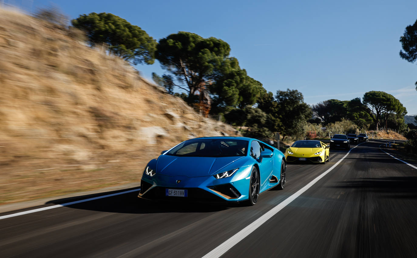 Fotogalería: Lamborghini Urus y Lamborghini Huracán EVO