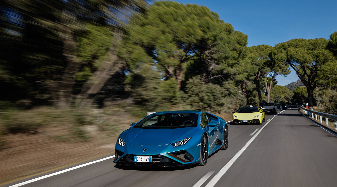 Fotogalería: Lamborghini Urus y Lamborghini Huracán EVO