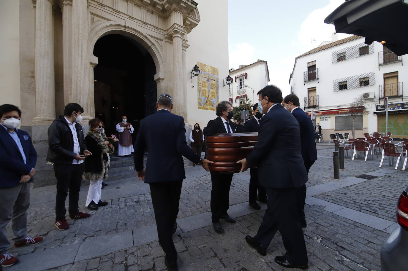 El funeral de Amador Jover en Córdoba, en imágenes