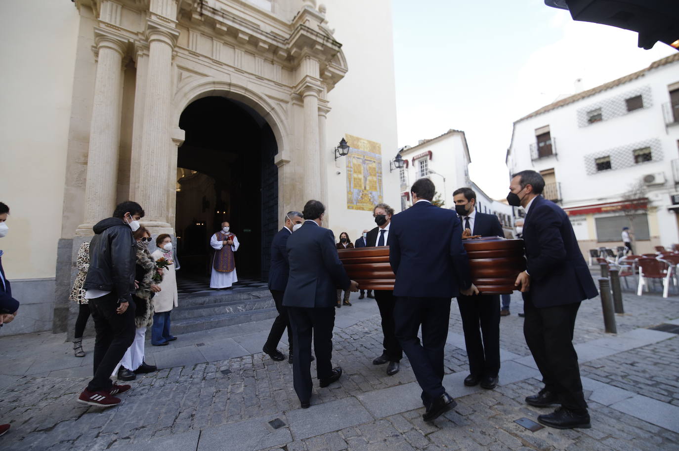 El funeral de Amador Jover en Córdoba, en imágenes