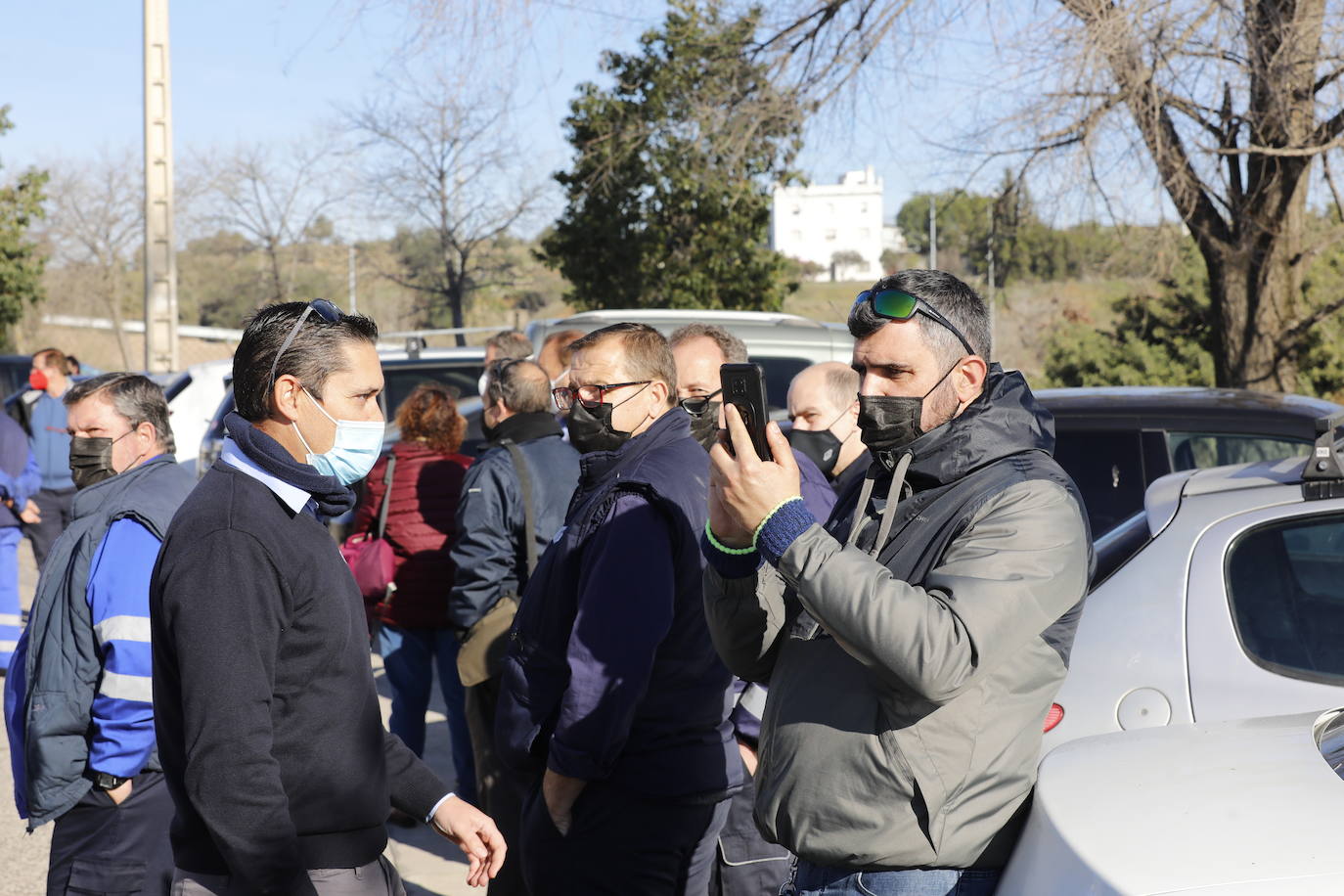 La huelga de Aucorsa en Córdoba, en imágenes