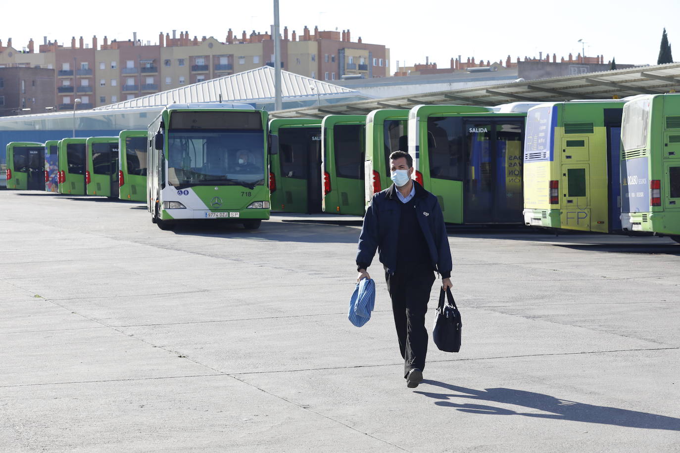 La huelga de Aucorsa en Córdoba, en imágenes