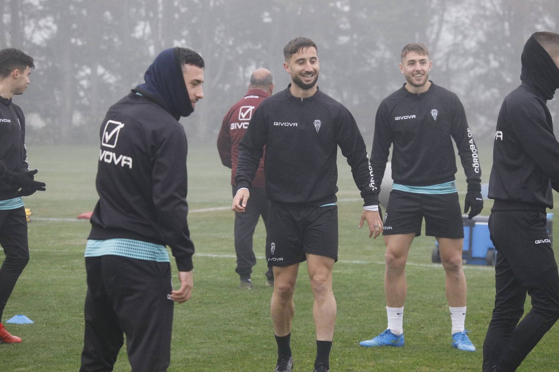 El primer entrenamiento del Córdoba CF en 2022, en imágenes