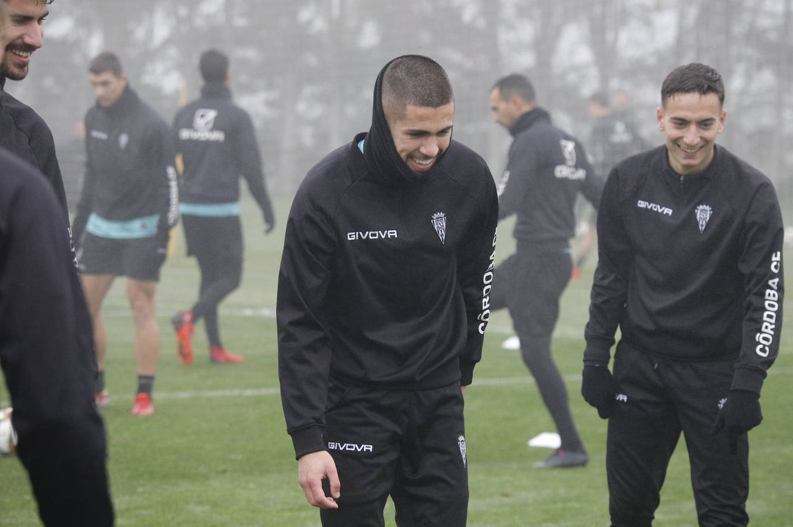 El primer entrenamiento del Córdoba CF en 2022, en imágenes