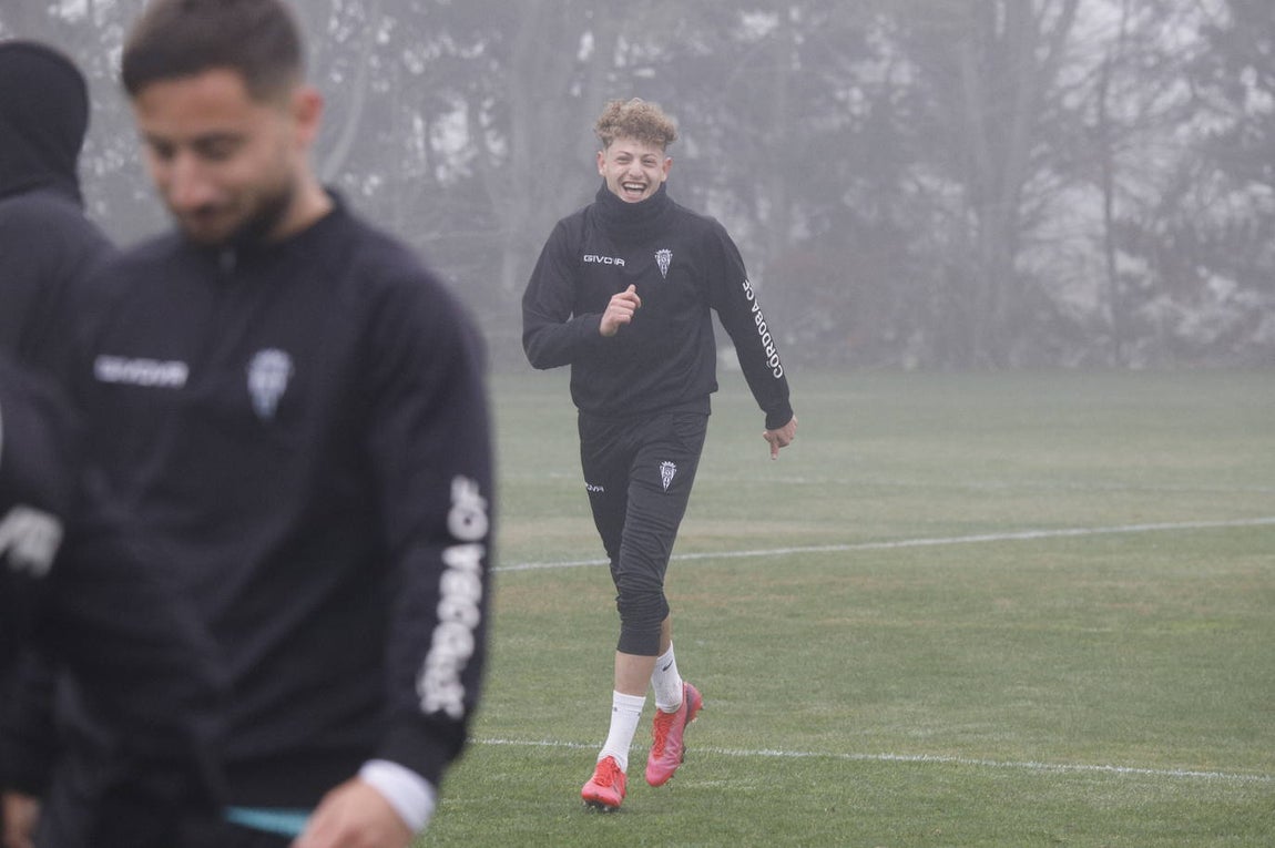 El primer entrenamiento del Córdoba CF en 2022, en imágenes