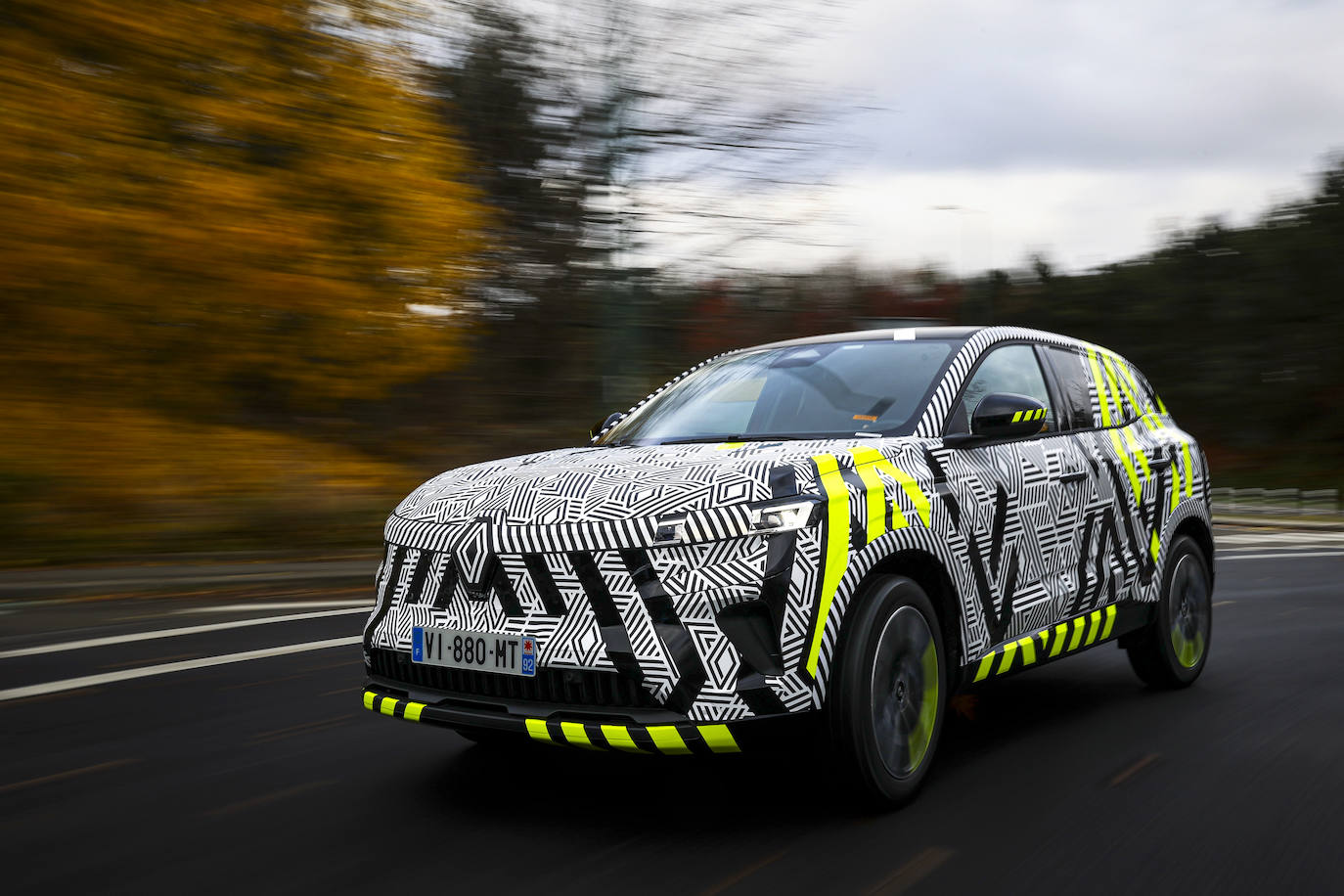 El Renault Austral camuflado ya recorre las carreteras europeas