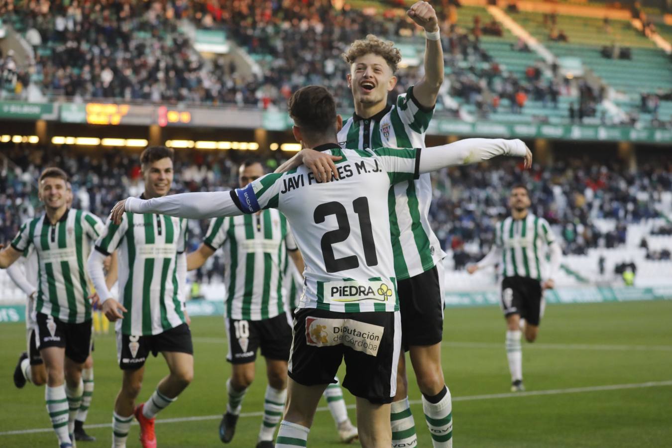 La victoria del Córdoba CF ante el Vélez CF (4-1), en imágenes