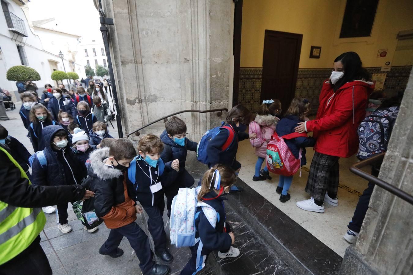 La vuelta a clase en Córdoba, en imágenes