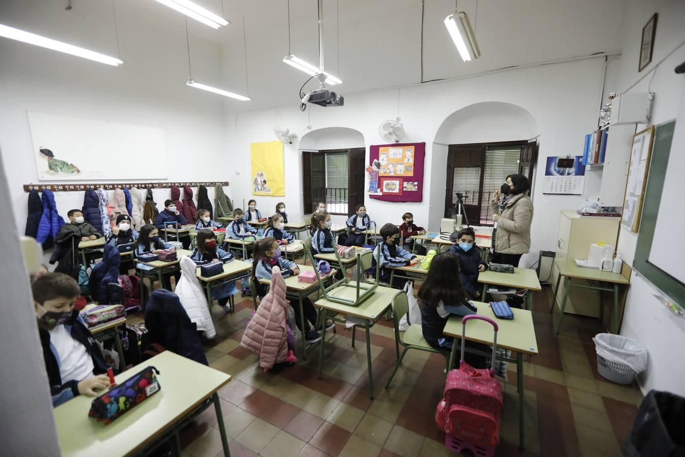 La vuelta a clase en Córdoba, en imágenes