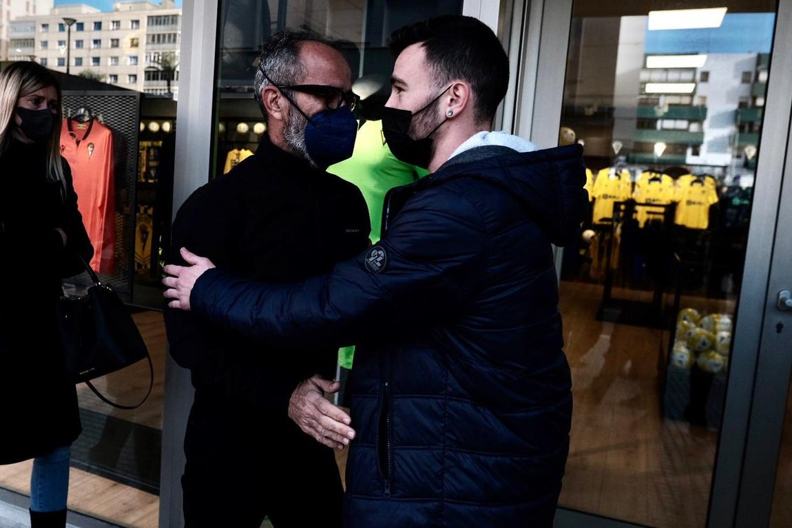 FOTOS: La despedida de Álvaro Cervera del Cádiz