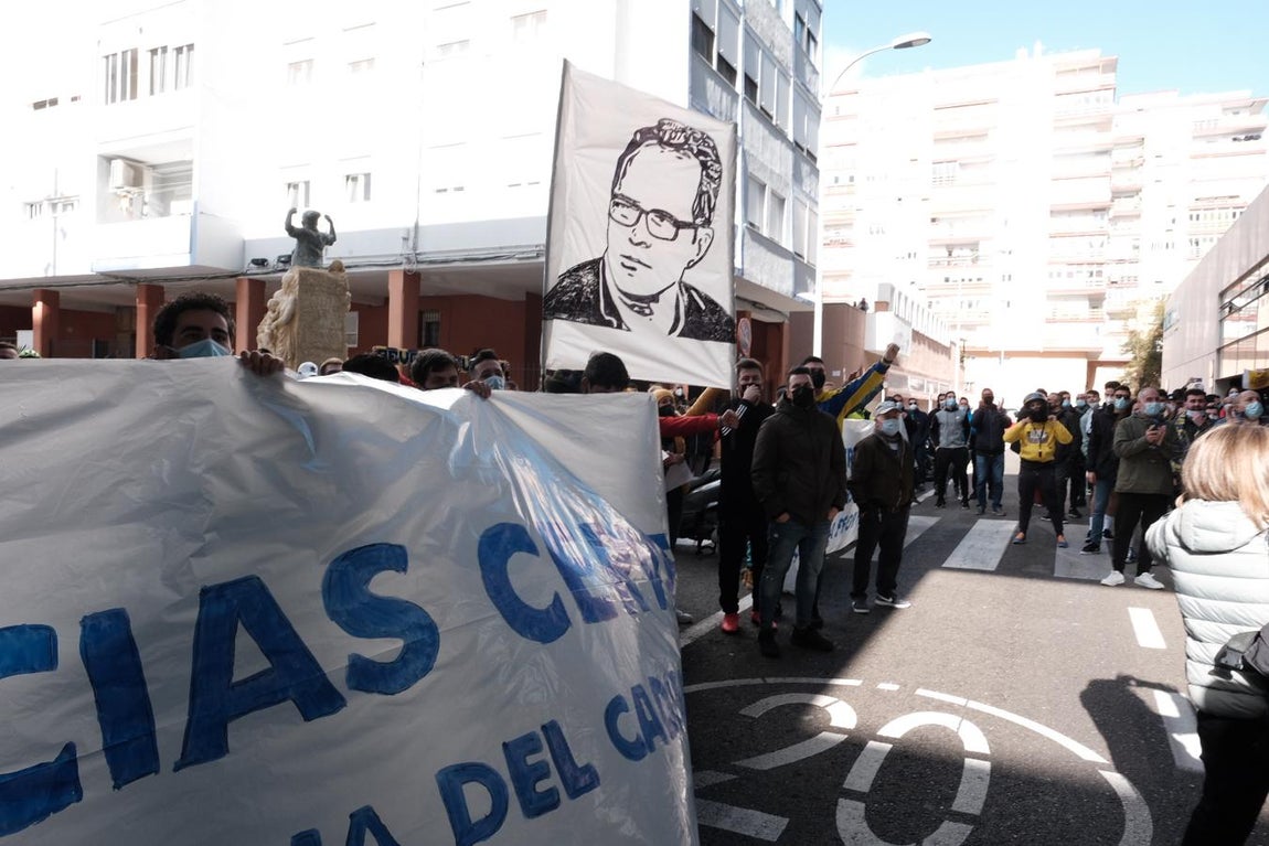 FOTOS: La despedida de Álvaro Cervera del Cádiz