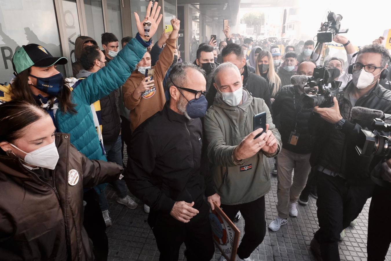 FOTOS: La despedida de Álvaro Cervera del Cádiz