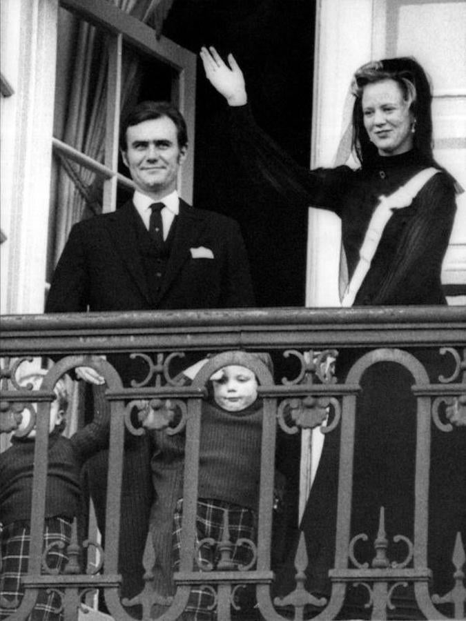 Proclamación de la Reina Margarita II un 14 de enero de 1972. 