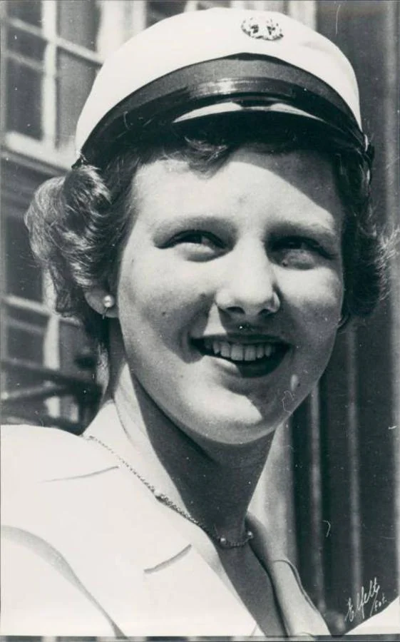 Margarita de Dinamarca en una fotografía de 1960. 