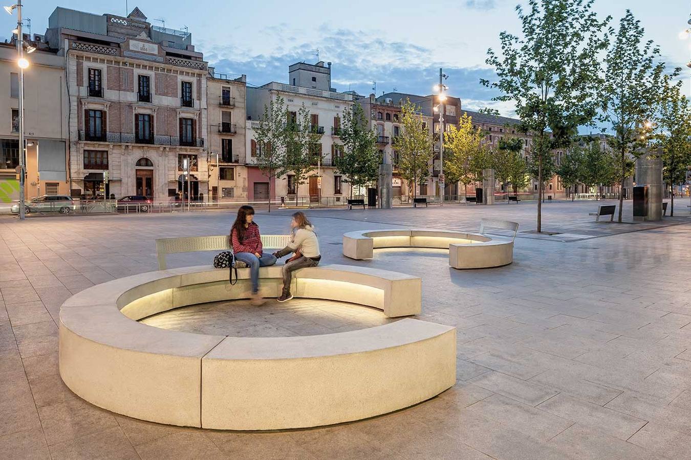 En imágenes, el proyecto para transformar la plaza de España de Cabra