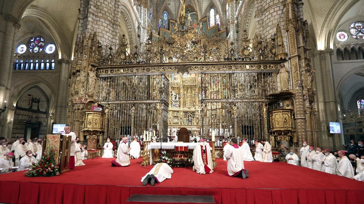 La toma de posesión de García Magán, como obispo auxiliar de Toledo