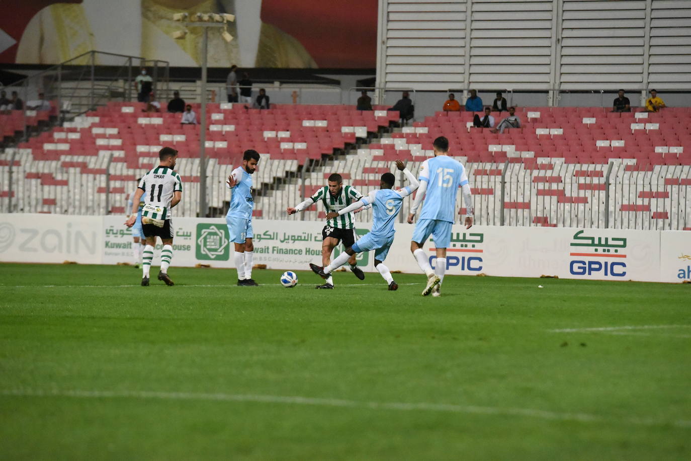 Las imágenes del Riffa - Cordoba CF en Baréin