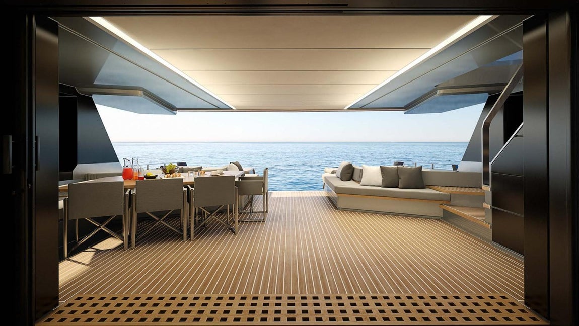 Así es el Wally WHY 200, el yate del año. En cuanto a sus dimensiones, posee 27 metros de eslora y en su interior pueden alojarse cómodamente 12 huéspedes. Hasta el más mínimo detalle está pensado para que se disfrute al máximo del lujo en alta mar.