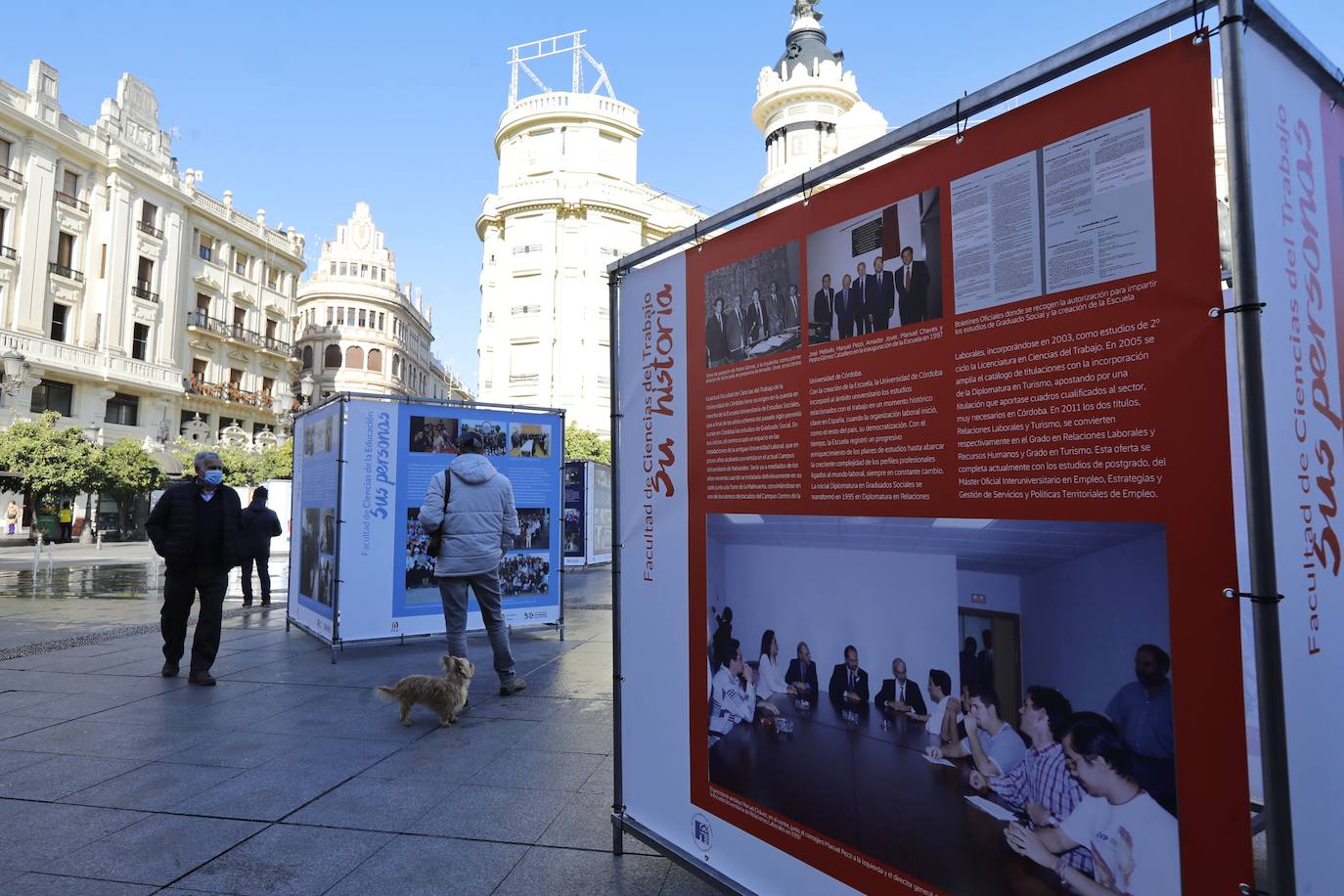 La exposición del 50 aniversario de la Universidad de Córdoba, en imágenes