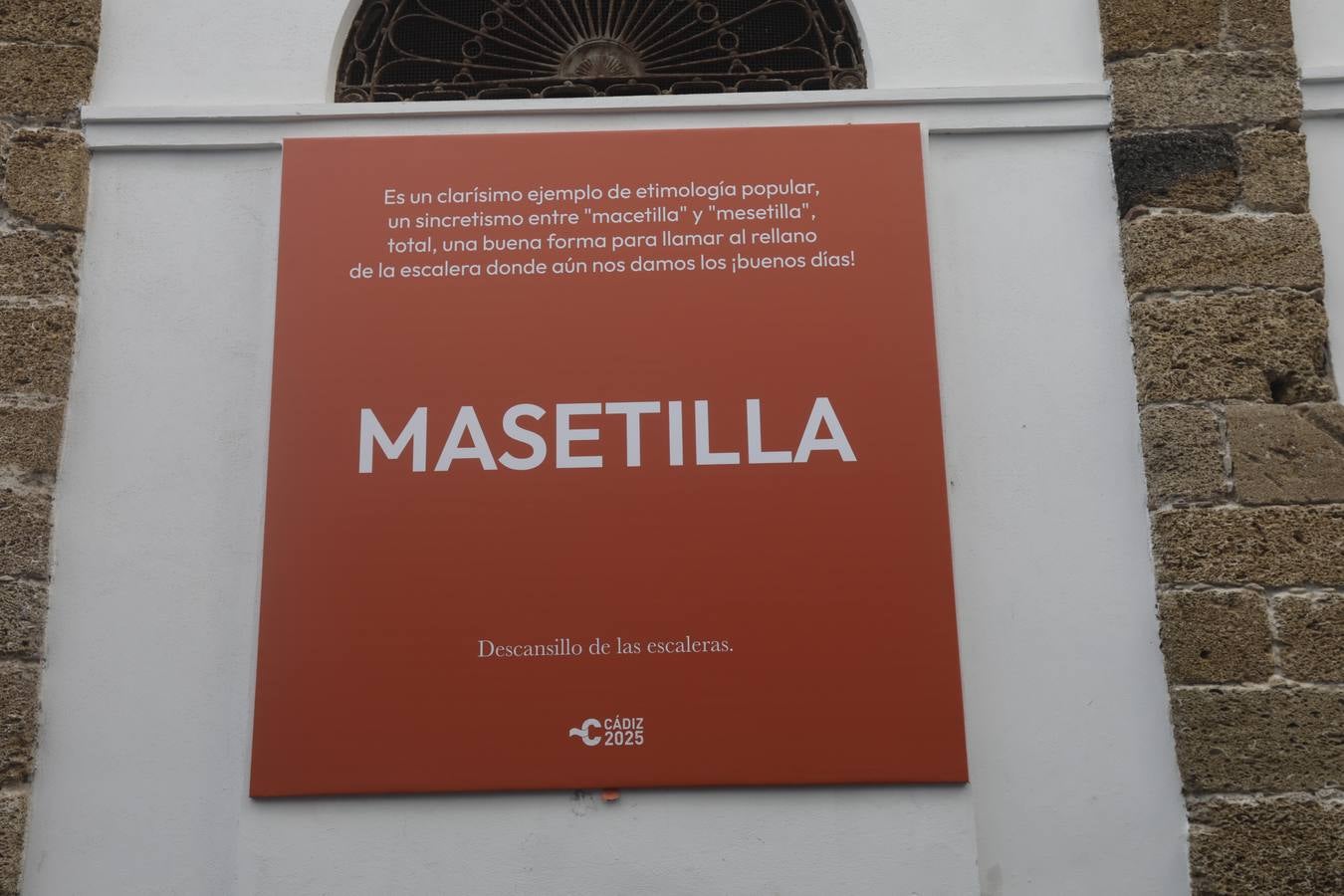 FOTOS: El mercado se llena de murales con la ‘Palabra de Cádiz’