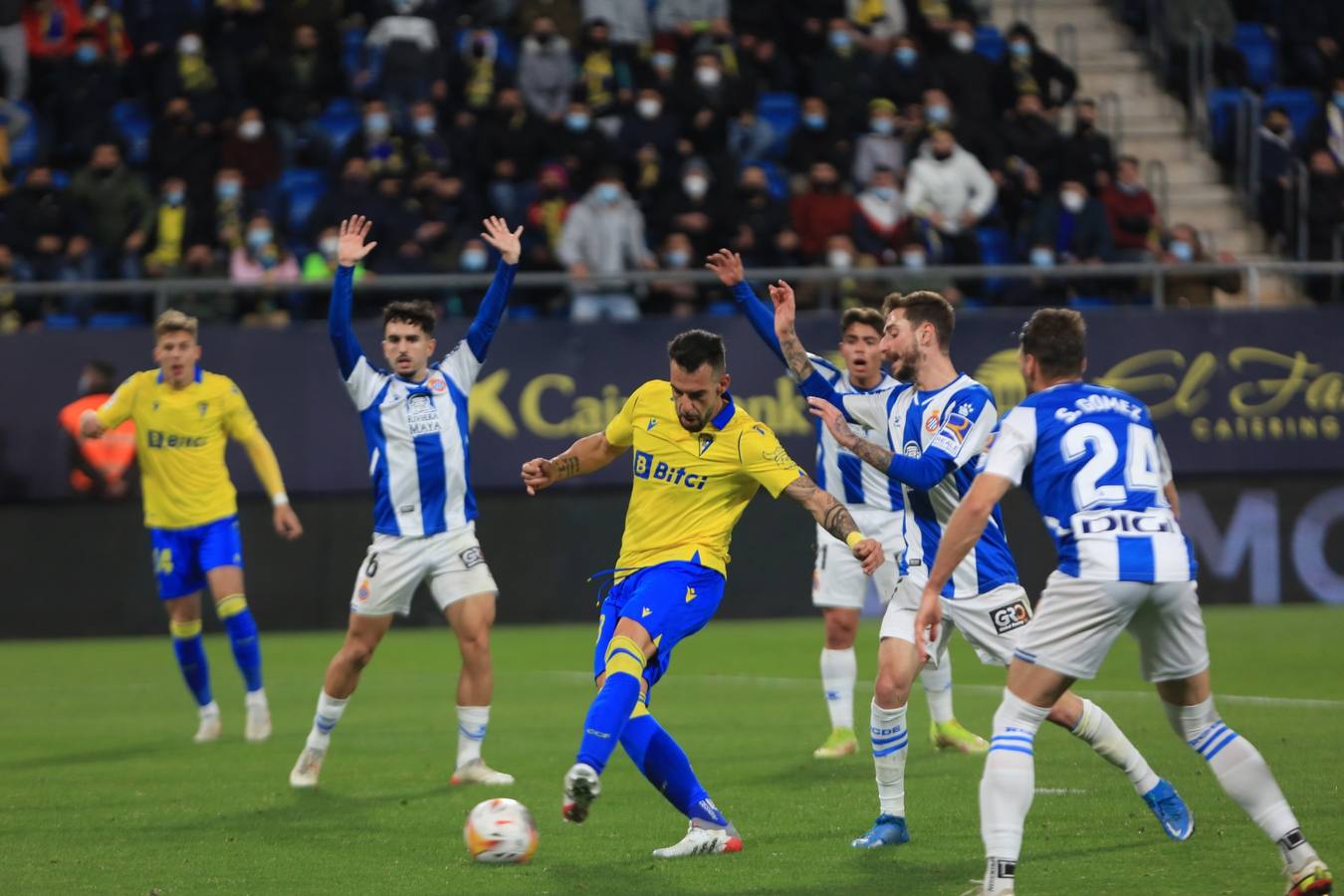 FOTOS: El Cádiz - Espanyol, en imágenes