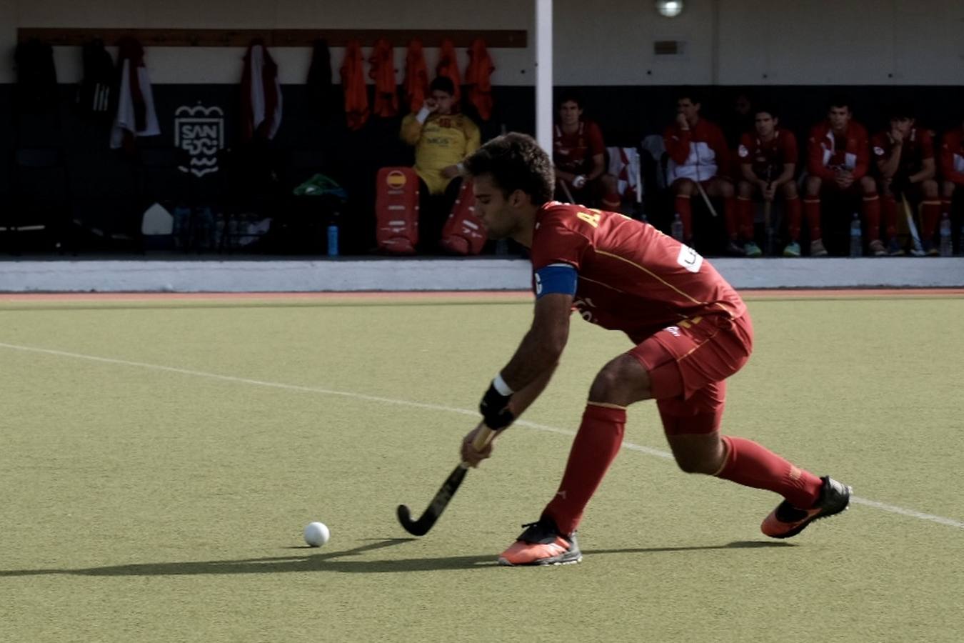 FOTOS: Derrota de la selección de España de hockey hierba en San Fernando