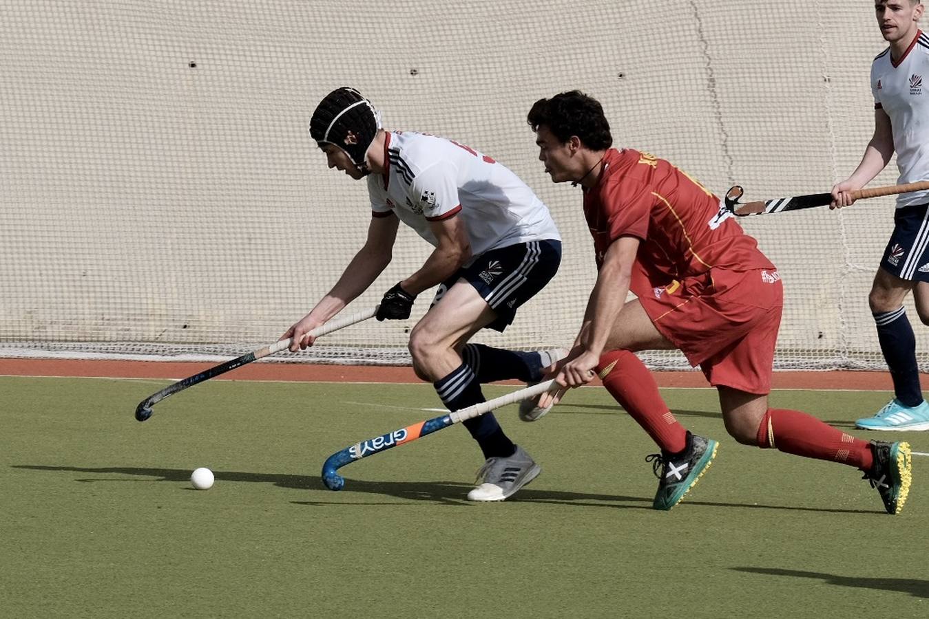 FOTOS: Derrota de la selección de España de hockey hierba en San Fernando