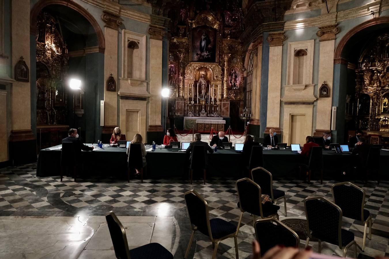 Fotos: Consejo de Gobierno de la Junta en el Oratorio de San Felipe Neri