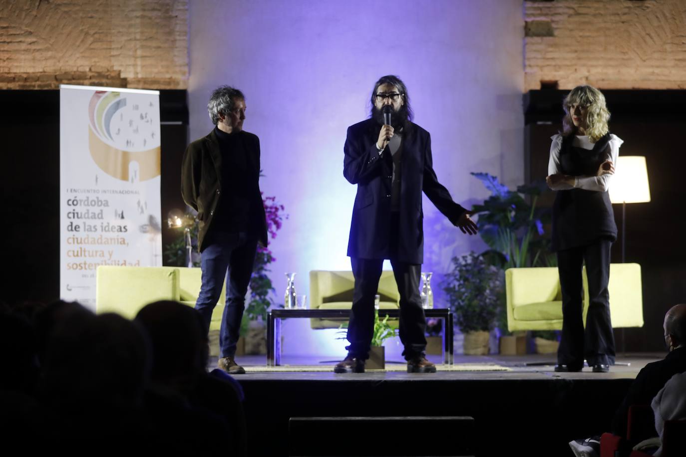 La charla de Soleá Morente y Niño de Elche en Córdoba, en imágenes