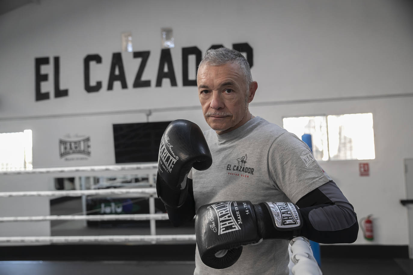 La saga cordobesa Navarro &#039;El Cazador&#039; de boxeo, en imágenes