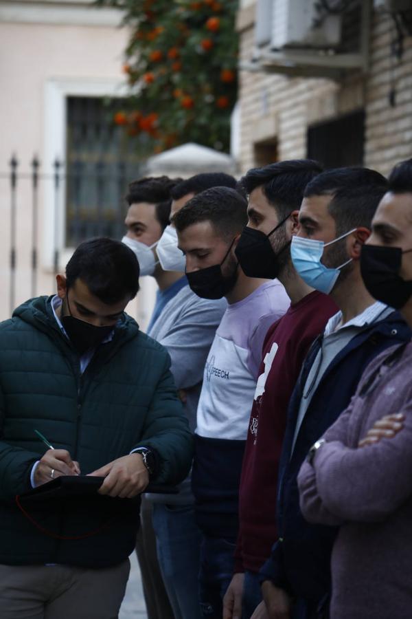 Las &#039;igualás&#039; de los costaleros de la Sentencia de Córdoba, en imágenes