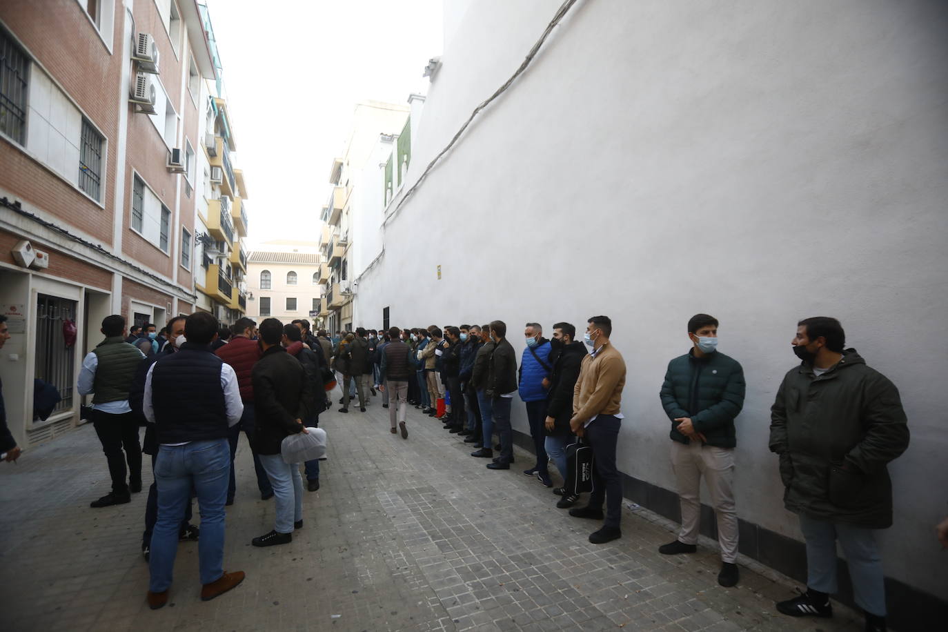 Las &#039;igualás&#039; de los costaleros de la Sentencia de Córdoba, en imágenes