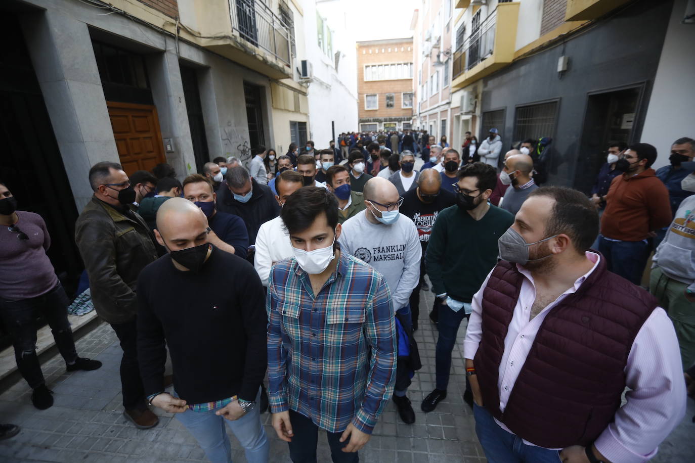 Las &#039;igualás&#039; de los costaleros de la Sentencia de Córdoba, en imágenes