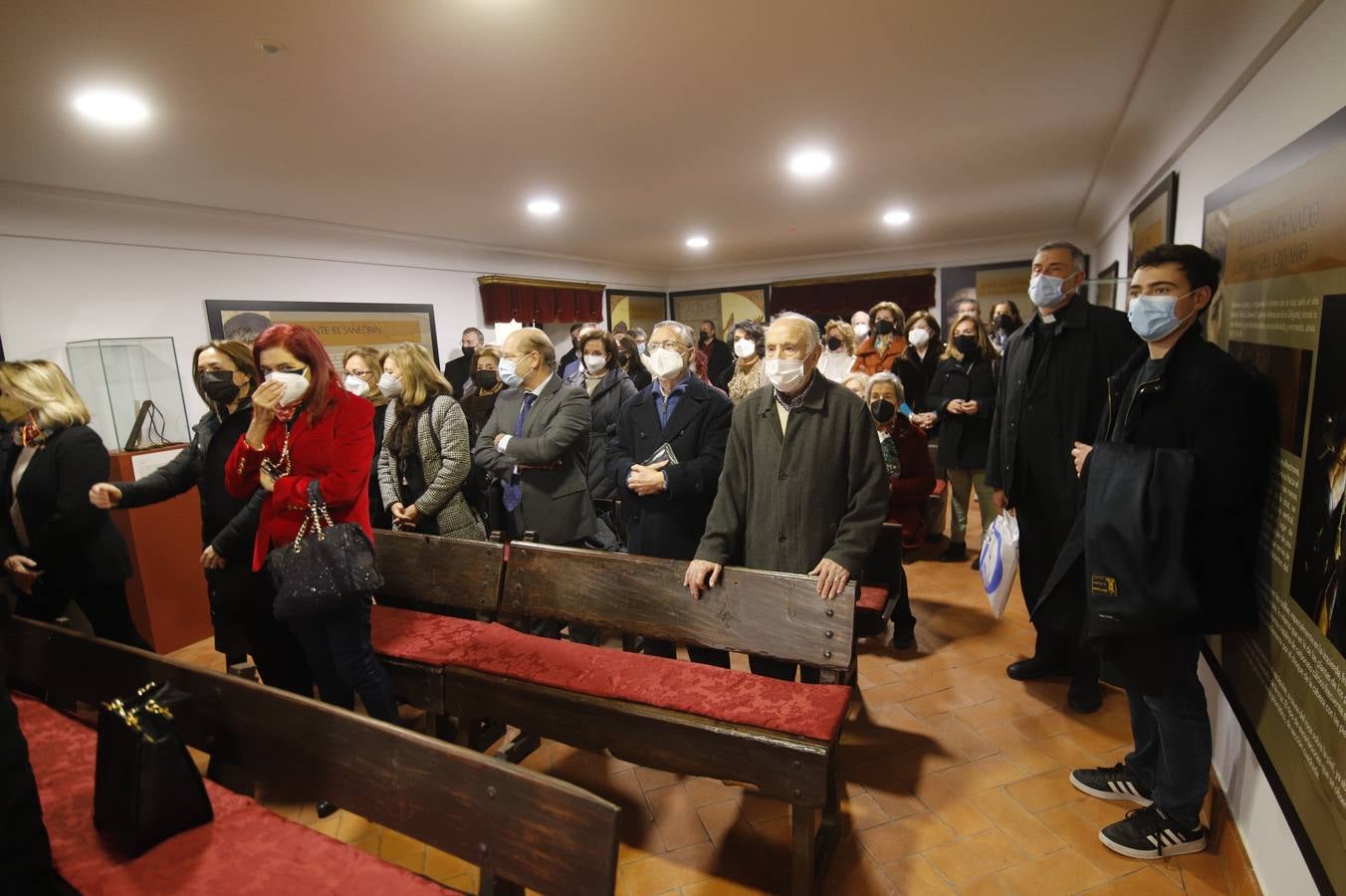 El obispo de Córdoba bendice un nuevo espacio sobre San Rafael en la iglesia del Juramento